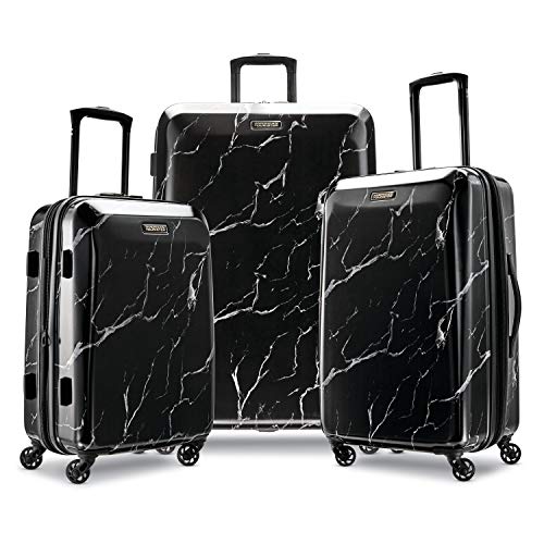 american tourister moonlight hardside expandable luggage with spinner wheels