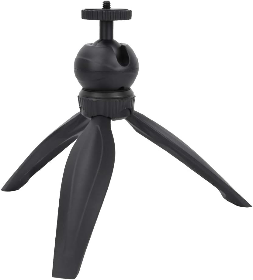 Mini Tabletop Tripod, Plastic Lightweight Tabletop Tripod
