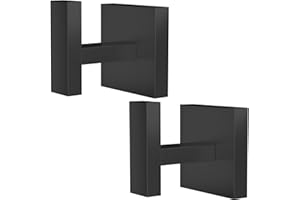 DGYB Towel Hooks for Bathrooms Set of 2 Matte Black Shower Hooks for Inside Shower Stainless Steel Heavy Duty Wall Hooks for Hanging for Kitchen Bedroom Office Pool Coats