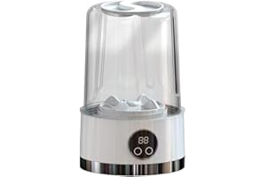 CAFFYMTKJI Underwear Washer, 2025 Upgraded Mini Washing Machine, Portable Rechargeable Cordless Mini Washing Machine Laundry Cup for Bra, Underwear, Socks, Baby Clothes and Camping RV Travel (White)