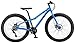 Mongoose Vinson Fat Tire Mountain Bike, Featuring Rigid 14-Inch Aluminum Frame, 24-Speed Shimano/SRAM X4 Drivetrain, Dual Mechanical Disc Brakes, and Alloy 24×4-Inch Wheels, Bluethumb 1