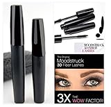 3D Fiber Eye Lashes Mascara Fober Makeup Waterproof Long Lasting with Case Box by Lovestore2555