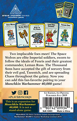 Munchkin Warhammer 40000 Savagery & Sorcery - //coolthings.us