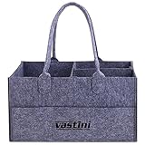 Baby Diaper Caddy - Portable Diaper Storage Caddy Organizer, Nursery Storage Bin and Car for Diapers and Baby Wipes, Diaper Organizer, Diapers Organizer, Car Organizer