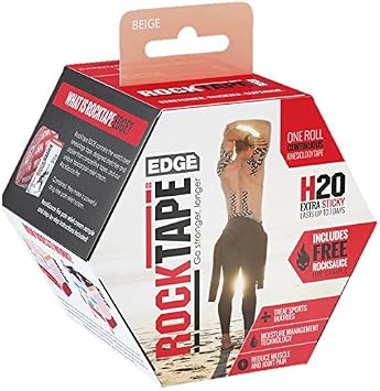 Rocktape H2o Edge Highly Water Resistant Kinesiology Tape With Travel Case