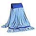 Large Microfiber Tube Mop (18 oz.) | Commercial Wet Mop Head Replacement | Dries 3X Faster Than Cotton String Mops | Machine Washable (Blue) primary