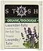 Stash Tea Organic Lavender Tulsi Herbal Tea 100 Count Tea Bags in Foil (Packaging May Vary) (Packaging May Vary) Individual Herbal Tea Bags for Use in Teapots Mugs or Cups, Brew Hot Tea or Iced Tea