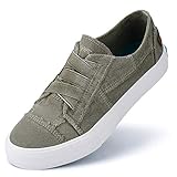JENN ARDOR Womens Canvas Sneaker Shoes Fashion Slip