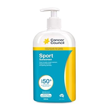 Amazon Com Cancer Council Spf 50 Sport 500ml Pump Beauty