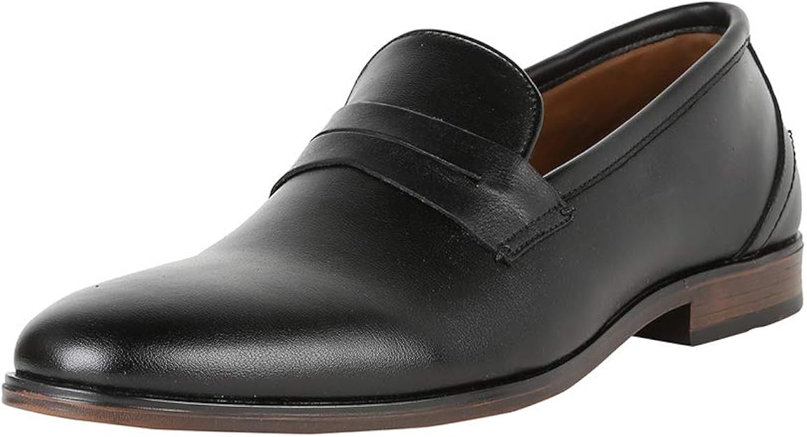 Buy Peter England Men's Black Formal Shoes 8 UK (42 EU) (PFFL31998153