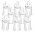 Ouxunus Filter - Replacement Water Filter Compatible with Breville Sage Claro Swiss For Oracle, Barista & Bambino - Compare to Part #BES008WHT0NUC1.(Pack of 8)