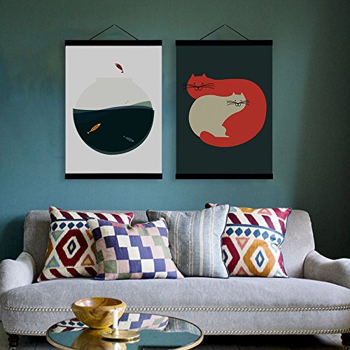 4 Poster+Magnetic+Picutre+Artwork+Hanging