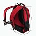 Laptop Backpack for School Travel Business Multipurpose Use, Water Resistant Polyester Fabric 17 Inch Backpack Red