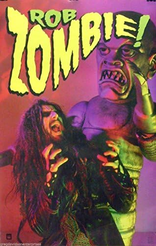 Rob Zombie 23x35 Hellbilly Poster 1999 White Zombie