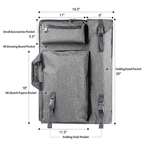 1 Portfolio+Backpack+Waterproof+Sketching+Architect