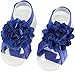 Toptim Baby Girl's Barefoot Sandals Flower for Newborn Toddlers (0-3T) (Mixed 12 Colors)