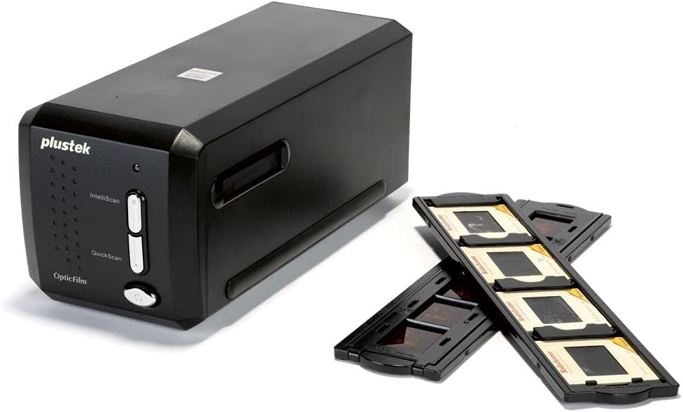 Plustek OpticFilm 8200iAi Film Scanner 7200dpi 48-bit Color USB 2.0