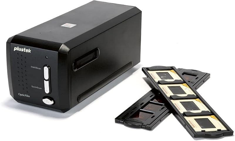 Plustek OpticFilm 8200iAi Film Scanner 7200dpi 48-bit Color USB 2.0