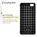 KAPAVER Xiaomi Mi5 Tough Rugged Case Cover - Solid Black Shock Proof Bumper Case
