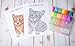 Art School Gel Pens - 36 Gel Pen Set and Glitter Gel Pens for Adult Coloring Books (1-Pack (36 pens))