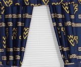 West Virginia Mountaineers Collegiate Window Curtains