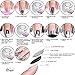 Nail Powder WENIDA 8 Jar Premium Chrome Mirror Laser Synthetic Resin Powder Manicure Art Decoration With 8pcs Eyeshadow Sticks