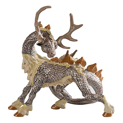 Safari Ltd. Stag Dragon - Realistic Hand Painted Toy Figurine Model - Quality Construction from Phthalate, Lead and BPA Free Materials - For Ages 3 and Up