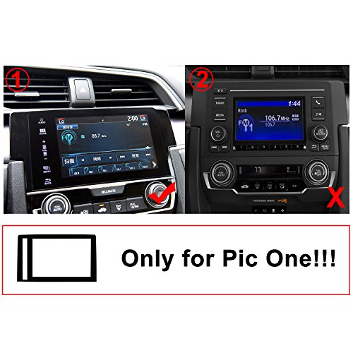 LFOTPP-Honda-Civic-COUPE-HATCHBACK-2016-2017-7-Inch-Glass-Navigation-Screen-ProtectorSilk-Screen-Printing-Glass-Protective-Shield-MXO-Compatible-with-the-EX-EX-L-EX-T-and-Touring