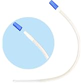 5-Pack 18 Inch Leg Bag Extension Tubing - Sterile, Latex-Free, Medical-Grade Silicone - 45cm Length with Connector Catheter Supplies Tubes
