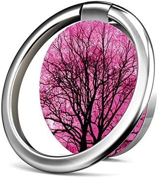 Cell Phone Ring Holder Stand, Phone Grip Car Mounts 360 Degree Rotation Finger Ring Stent Compatible iPhone X 8 7 6 Plus, Samsung Galaxy and Tablets - A-Fantastic Stripes with Glitter Love Heart