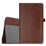 Fintie Samsung Galaxy Tab E 8.0 Case - Slim Fit Premium PU Leather Folio Stand Cover for Galaxy Tab E 32GB SM-T378 / Tab E 8.0-Inch SM-T375 / SM-T377 Tablet, Vintage Antique Bronze