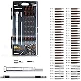 JAKEMY 61 in 1 S-2 Bits Precision Screwdriver Set Professional Repair Tool Kit Screwdriver Tool Kit with Flexible Shaft for iPhone X and other Smart Phone/Tablet/PC/Macbook/Game Console