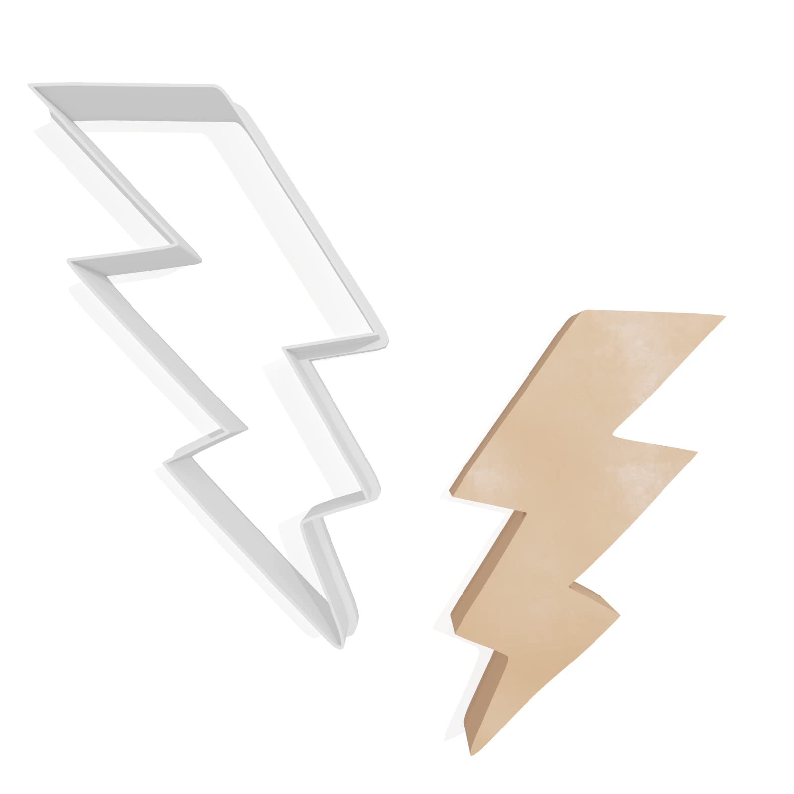 Lightning Cookie Cutter - 3 Sizes