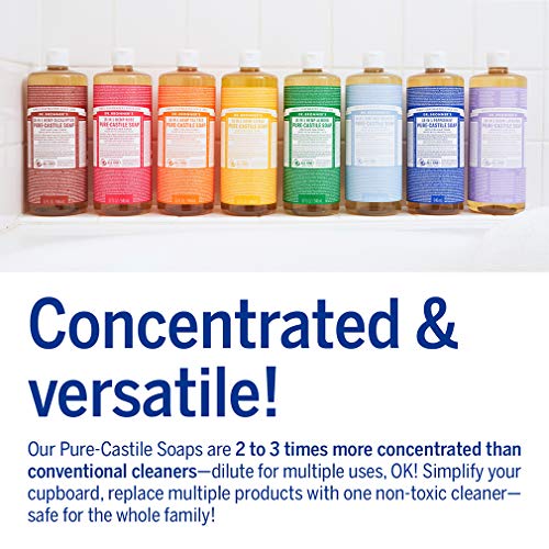 Dr. Bronner's, Organic PureCastile Liquid Soap, Lavender, 475 ml - Image 6