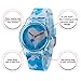 ZEIGER New Fashion Children Kids Teen Girls Watches Age 7-15 Time Teacher, Cartoon Character Heart Shape Band (Blue)