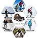 SPGOOD Ice Cleats Crampons 1 Pair for Boots Shoes Women Men Kids 19 Stainless Spikes Traction Cleats Fishing Hiking Walking Mountaineering Climbing