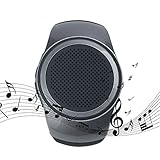 Watch Speaker, Wearable Speaker Mini Multifunctional Bluetooth Sports Speaker, TF Card MP3 Music Player, FM Radio, Handsfree, Selfie, Blue