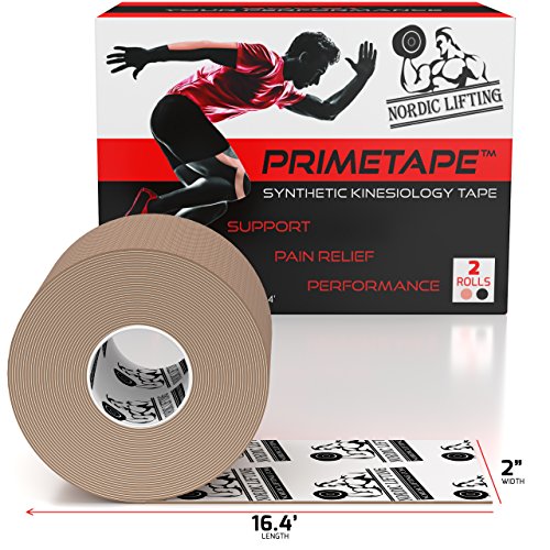 Nordic Lifting Kinesiology Tape (2Pack) PrimeTape Pro Sports