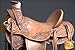 HILASON 15 in Western Horse Wade Saddle Leather Ranch Roping Tanthumb 4
