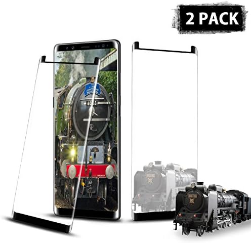 Aexagon Screen Protector for Galaxy Note 8, Full Coverage Premium Tempered Glass [Scratch Resistan] [HD Clear] [3D] [Anti-Bubble] Screen Film for Galaxy Note 8