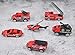 Die-cast Fire Truck Toy Set, 6 PCS Mini Fire Rescue Emergency Vehicles, Firefighting Engine, Helicopter, Educational Learning Car Toys, Gift for 3, 4, 5, 6 Year Old Boys, Girls, Toddlers, Kids