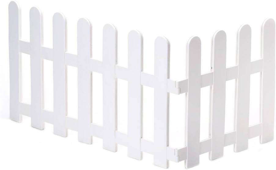 Worth Plastic Garden Fence Outdoor Edging Gates Guardrailing Protective