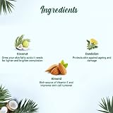 Biotique Bio Coconut Whitening Brightening Cream All Skin Types 50g Natural view 4