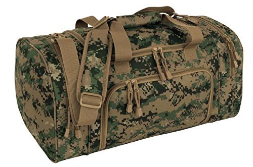 Code AlphaTactical Gear Locker Bag, Marpat Woodland Digital Camouflage, 21in.x11 1/4in.x21