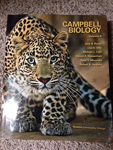 Campbell Biology Volume II Houston CommunityCol... 1269757970 Book Cover