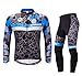 sponeed Cycling Clothes for Men Long Sleeve Mountain Bike Road Bicycle Shirt Jeresys Pants Padded Bike Jakcet Outfit