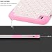 iPad Mini Case,iPad Mini 2 Case,iPad Mini 3 Case,iPad mini Retina Case, PIXIU Three Layer Armor Defender Protective Case Cover for Apple iPad Mini 1/2/3 (White/Pink)