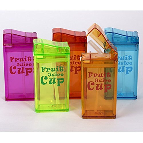 New 2016 Design Cool Fruit Juice Cup Sport Fruit Infusing Water Cup Juice Bottle No BPA 240ml Baby Kids Learn to Drink Cups-color Random