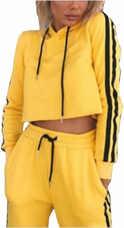 yellow velour tracksuit