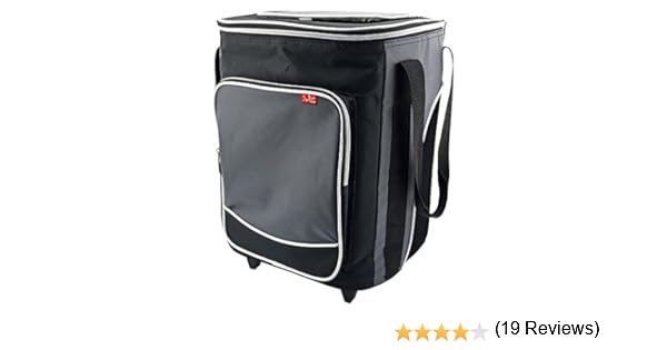 Jata Nevera Trolley Porta Alimentos Flexible, Tela, Gris, 30x30x41 ...